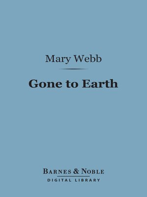cover image of Gone to Earth (Barnes & Noble Digital Library)